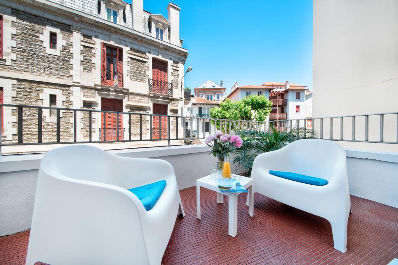Hotel Le Saphir Biarriz Exterior foto